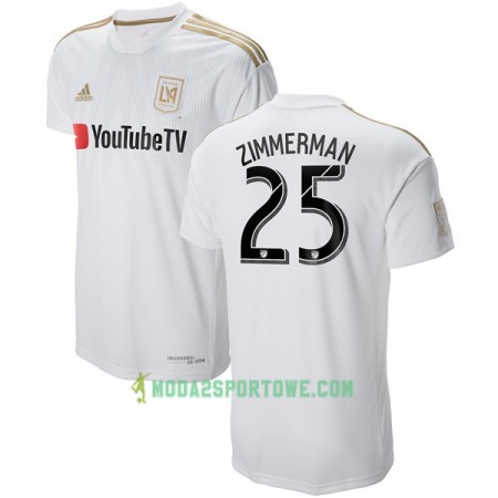 Koszulka Los Angeles FC Zimmerman 25 Wyjazdowe Stroje Piłkarskie 2018/19 Krótki Rękaw